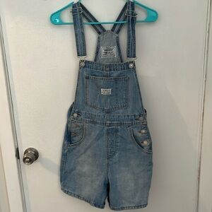 Levi Overall Shorts - Women’s